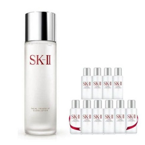 [백화점정품]SK2 클리어로션 230ml 클리어로션 100ml 세트/ sk2 쇼핑백동봉, 1개, 1개