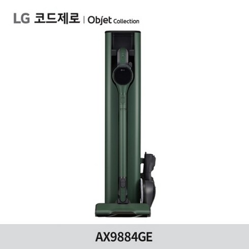 LG전자 [그라파이트]LG코드제로 A9 오브제 올인원타워 스팀 무선청소기(AX9884TE), 없음