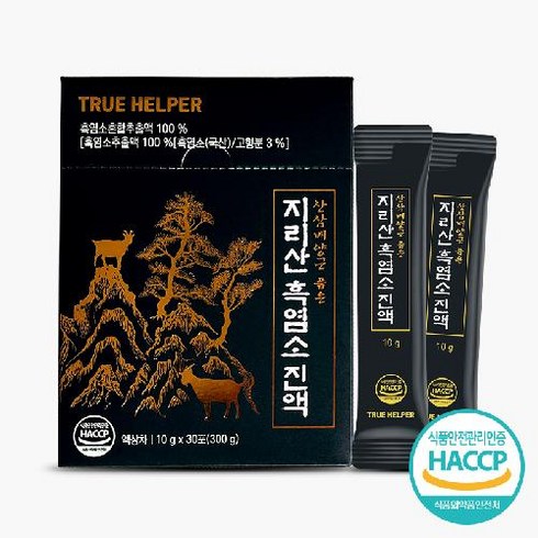 트루헬퍼 산삼배양근 품은 지리산 흑염소 진액 10g x 30포 1박스, 단품없음,선택완료, 1개