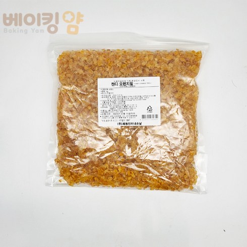 베이킹얌 오렌지필 1kg, 1000g, 1개