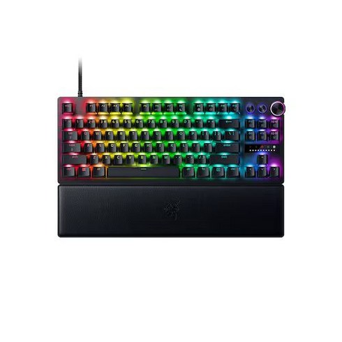 [한국정품] huntsman v3 pro 레이저 코리아 헌츠맨 V3 프로 TKL KR 키보드 래피드 트리거 2세대 아날로그 스위치 텐키리스