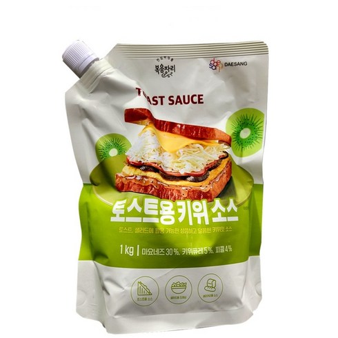 토스트용스프레드 - 복음자리 토스트용 키위소스 1kg, 1개