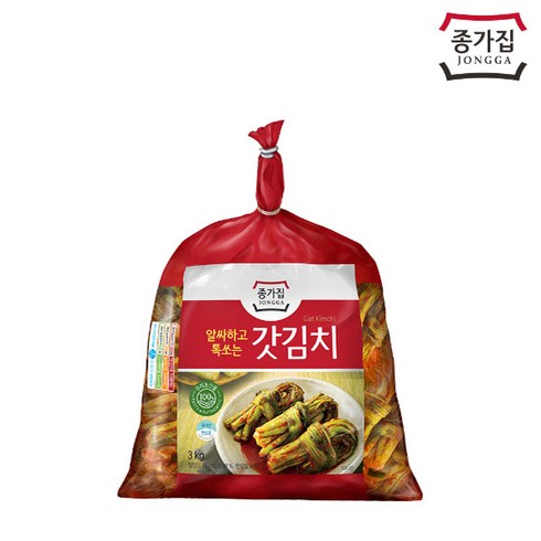 종가집 갓김치 3kg, 1개