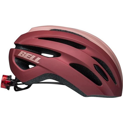 BELL Avenue LED 성인용 도로 주행용 자전거 헬멧 - 무광/유광 블랙 단종 범용 61-65cm, 매트 핑크 (2023)