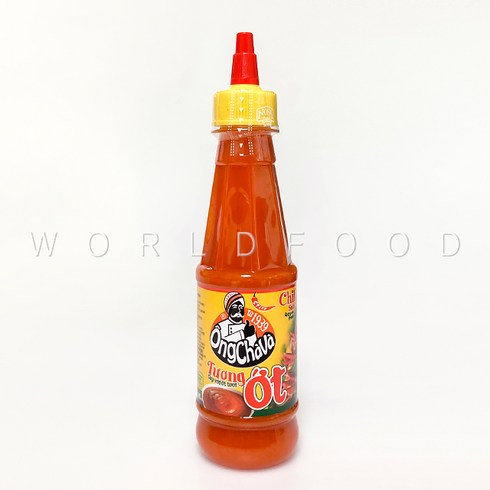 베트남칠리소스 - WORLDFOOD 베트남 핫칠리소스 옹차바 핫소스 TUONG OT 195g X 30EA 박스상품, 30개