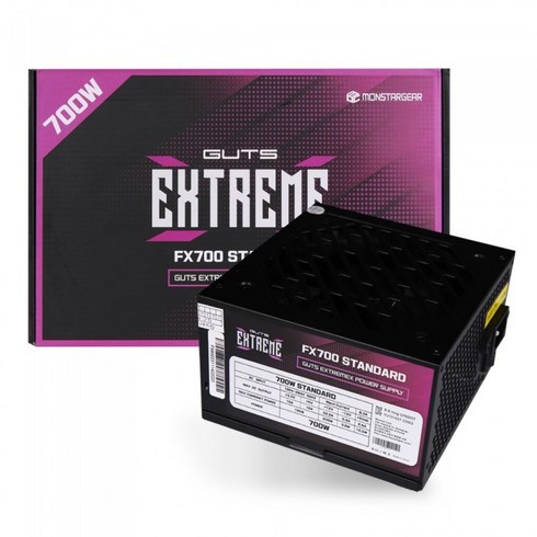 가츠파워서플라이 - GUTS 몬스타기어 80PLUS 파워 서플라이 ATX GUTS EXTREMEX FX700 STANDARD