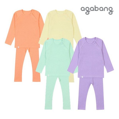 아가방 태오라운드내의 PURPLE MINT ORANGE YELLOW 01P157609