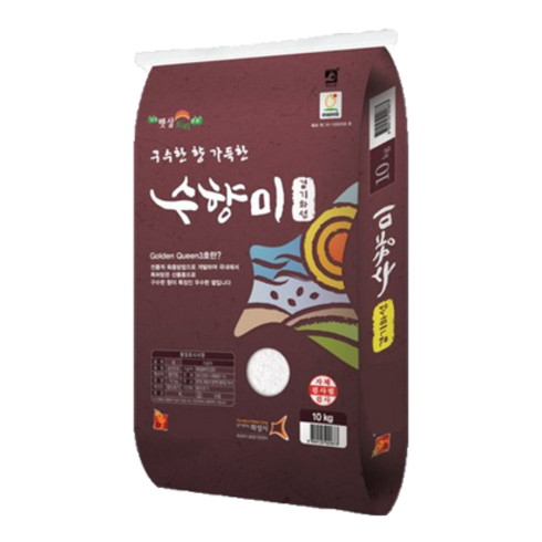 수향미 2023년산 골든퀸3호 쌀 백미, 10kg, 1개