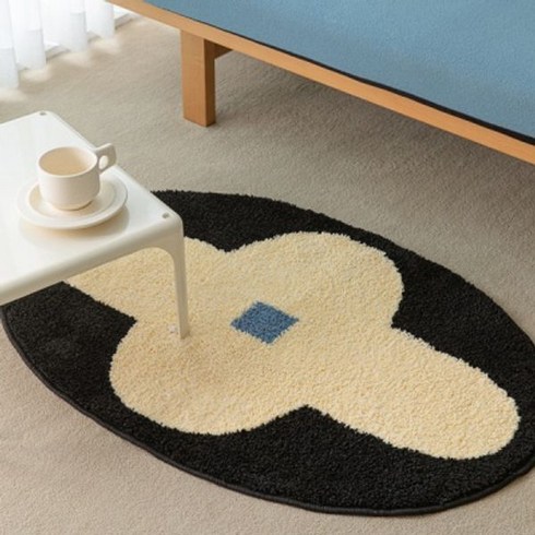 라이브워크 리틀띵스 리빙러그 (원형)