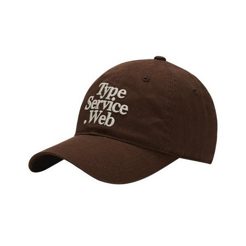 타입서비스 캡 모자 Typeservice Web Cap [Brown]