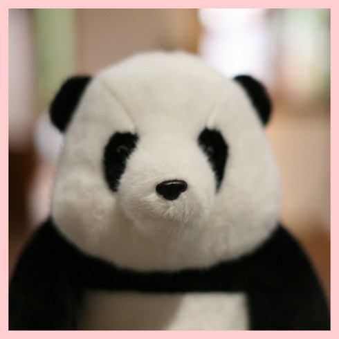 팬더 판다 곰 애착 인형 선물, 30cm
