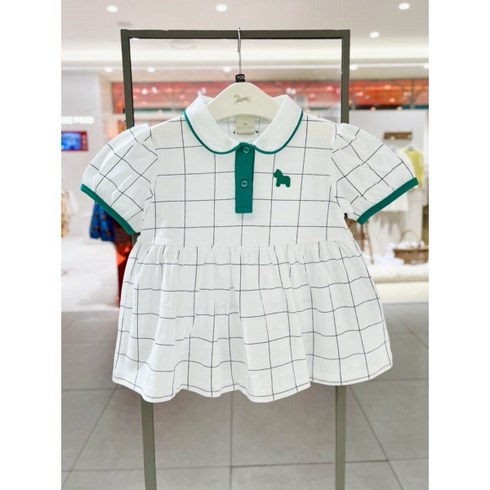 에뜨와 토들러 벤자민그리드원피스 (WHITE) 07R334002 귀여운 원피스 선물