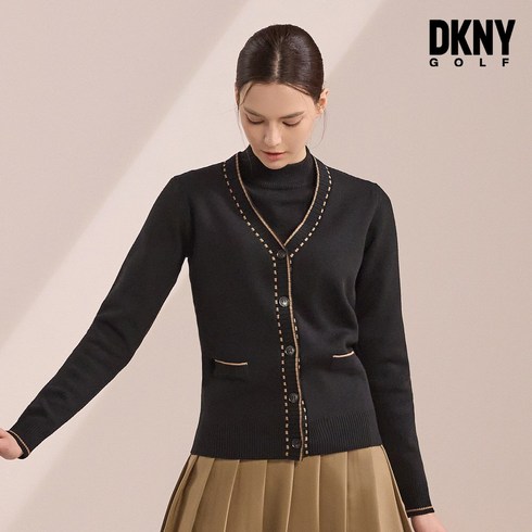 dksw61033 - [DKNY GOLF] 밀라노립 가디건 여성 3컬러 택1