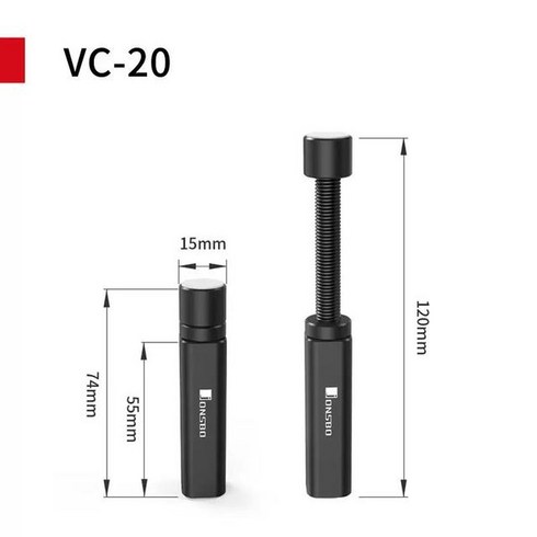 2023년 가성비 최고 JONSBO VC-20 그래픽카드 지지대 거치대 받침대 - 그래픽카드 지지대 거치대 새로운 VC20 알루미늄 합금 그래픽 카드 홀더 데스크탑 PC 컴퓨터 케이스 브래킷, 01 VC20