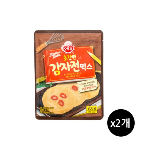 오뚜기 초간편 감자전믹스, 200g, 2개