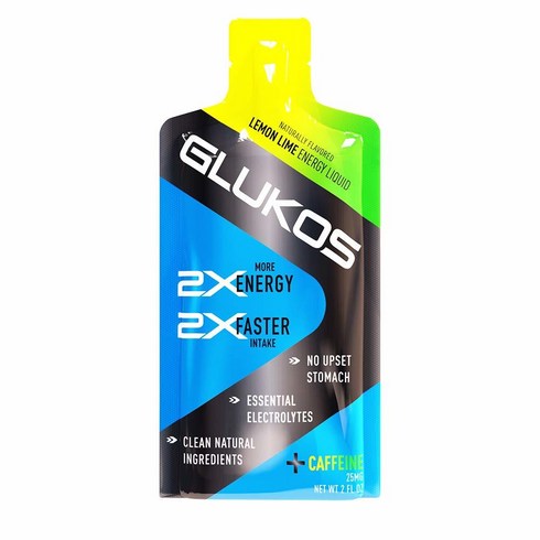 Glukos Energy - Glukos Energy 리퀴드정 56.7g 레몬 라임/프룻펀치/수박 맛 패킷 12개, Lemon Lime548445, 없음