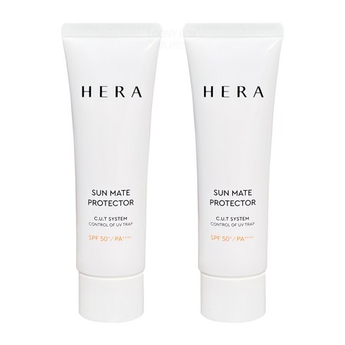 헤라 선 메이트 프로텍터 선크림 SPF50+ PA+++, 50ml, 2개