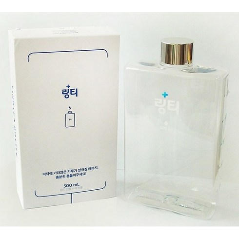 링티 전용 보틀 사각물통, 1개, 500ml