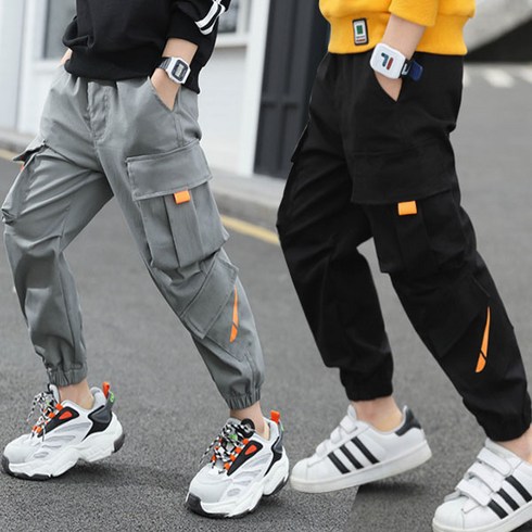 2023년 가성비 최고 카고컨테이너 - 아동복 남아 카고바지 조거팬츠 초등학생 주니어 1906