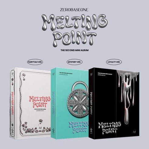 [CD] ZEROBASEONE - 미니앨범 2집 : MELTING POINT [3종 중 1종 랜덤발송] : 포토북 (1종) + CD-R&ENVELOPE (1...