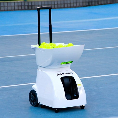 테니스 리턴볼 포구기 스트링 기계 연습기 머신 연습 서브연습 훈련 볼 머신기 멀티 자동, 1.APP+원격제어버전시계용리튬배터리팩받기