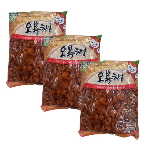 오복채 - 반찬단지 오복채, 4kg, 3개