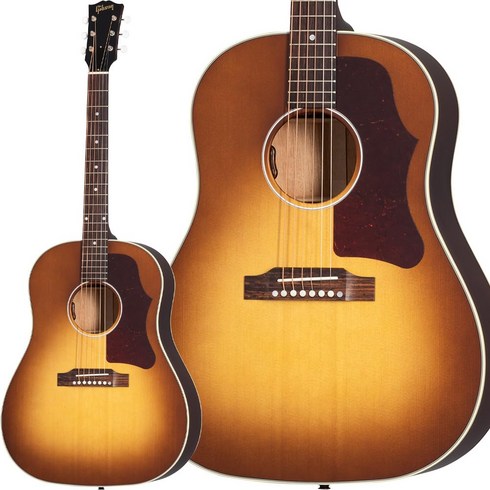Gibson J-45 Faded 50s Sunburst 엘레아코 어쿠스틱 기타 올 단판 깁슨