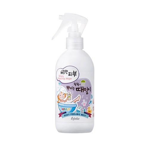 깨끗한피부 칙칙 뿌리는 때밀이 성인용, 300ml, 2개입, 300ml, 2개