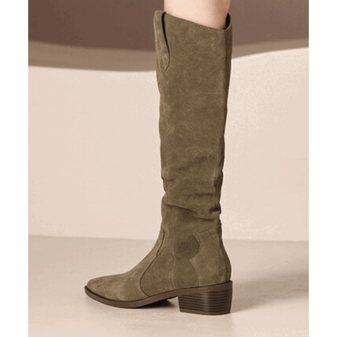 스웨이드롱부츠 TOP01