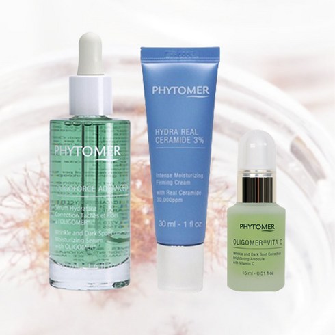 피토메르 올리고포스세럼 이드라땅 어드밴스드 NEW 화장품세트, 세럼50ml+세라마이드크림30ml+비타C미백앰플15ml, 1개, 95g