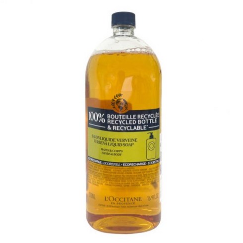 록시땅 시어 버베나 핸즈 앤 바디 리퀴드 솝 에코 리필, 500ml, 1개