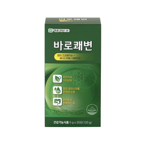 바로환다이어터 - 굵고 시원하게 매일보는 바로쾌변 30포 황금변 / 배변활동원활, 1개, 180g