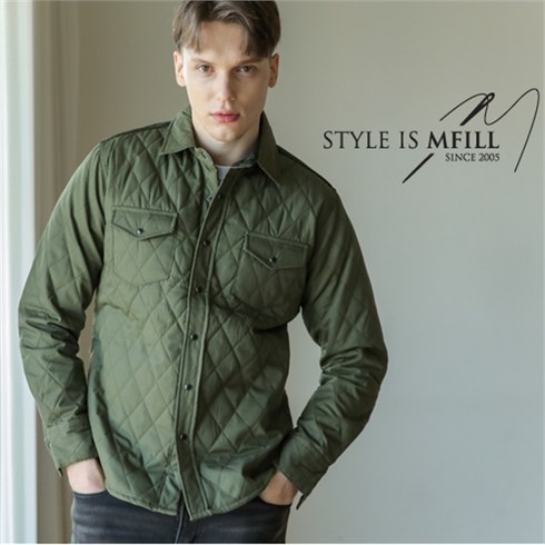2023년 가성비 최고 패딩셔츠 - 엠필 겨울패딩셔츠 5종 택1