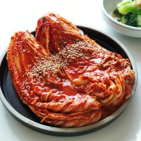 전주진김치 - 전주진김치 배추 포기 김장김치 1kg 국산 전라도 김치 매운맛(일반고추+청량고추), 1개