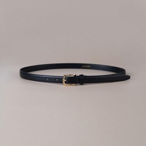 라미네즈벨트 - 라미네즈 Standard Vegan Leather Belt - Black( Gold )