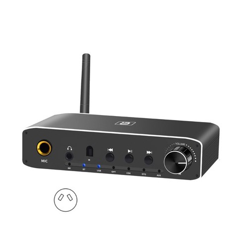 DA310 DAC Bluetoothcompatible 5.3 오디오 수신기 송신기 디지털 - 아날로그 변환 플레이어에서 무선으로 음악을 즐기십시오., 02 AU 플러그