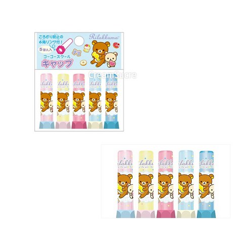 리락쿠마 6각링 연필캡 (블루스위트)