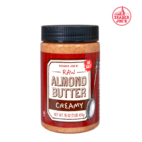 아몬드버터잼 총 6병 - [Trader Joe's] 트레이더조 무첨가 무가당 생 아몬드 버터 잼 454g Raw Almond Butter Creamy No Salt, 1개