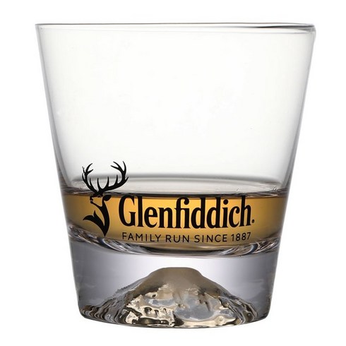 GLENFIDDICH 글렌피딕 로고 핸드메이드 크리스탈 위스키 글라스 ft 눈덮힌 후지산, 6개