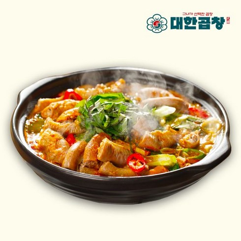 [대한곱창] 소곱창 전골 700gx2팩 총 1.4kg 군자 맛집 메뉴 화사 밀키트 레시피, 700g, 2팩