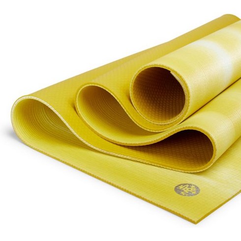 만두카 Manduka (만두카) 프로 요가 매트 6mm 급 미끄러지지 않는 고밀도 PRO yoga mat 정규 방음 큰 폭 넓은 두꺼운 PVC 근육 트레이닝 필라테, 대나무 컬러필드