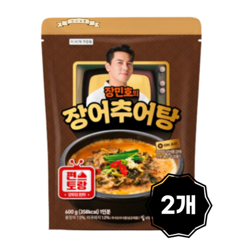 편스토랑밀키트 - [냉장 배송] 편스토랑 장민호의 추어탕 팩, 2개, 600g