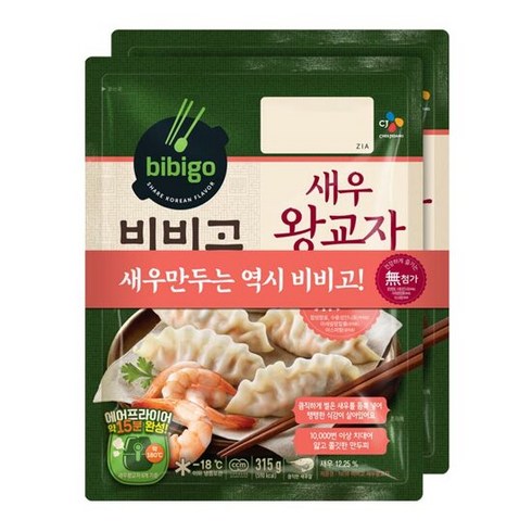 비비고새우만두 - 비비고 새우 왕교자, 315g, 4개