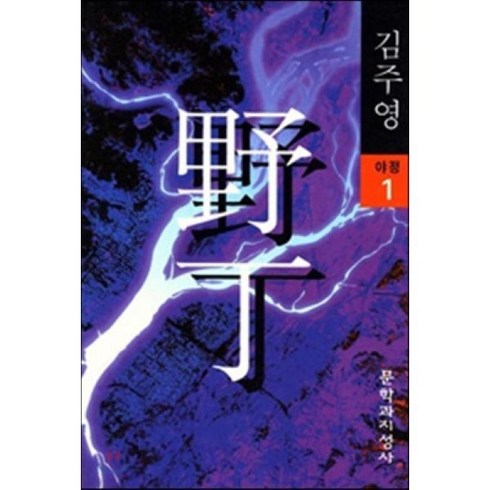 야정 1, 문학과지성사