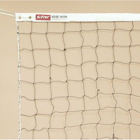 STAR 스타 배구네트 6인제 고급용 VN310H, 화이트