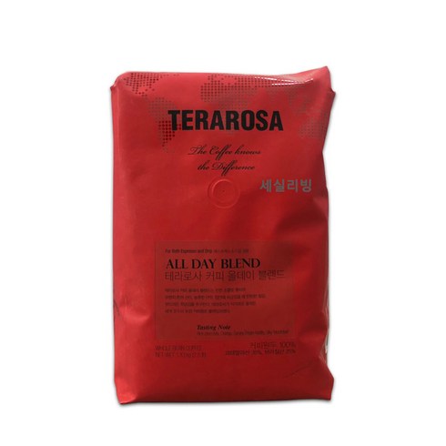 Terarosa All Day Blend 1.13kg 테라로사 올데이 블렌드, 1개, 상세 설명 참조