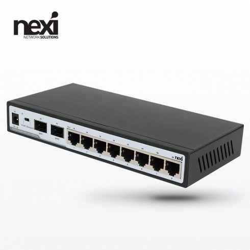 리버네트워크 리버네트워크 NEXI NX-SG1008-2SFP 스위치허브 NX1322