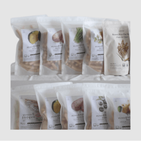 질마재농장 쌀과자 떡뻥 스틱 돌 아기과자 유기농 12종, 백미자색고구마스틱 60g, 70g, 1개
