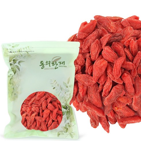 구기자 - 동의한재 최상품 AAA 영하 구기자 말린 건구기자 500g, 1개