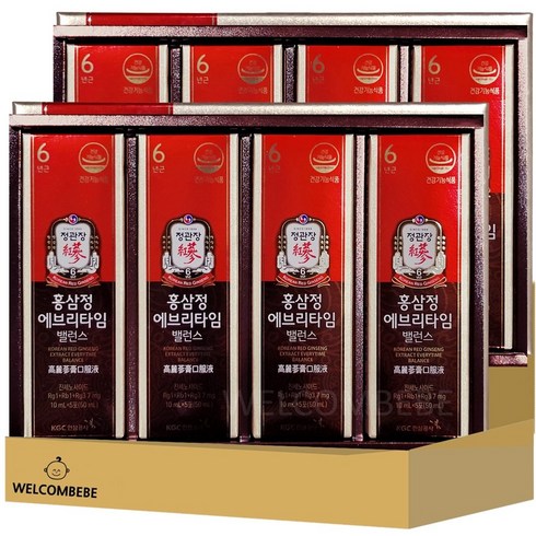 정관장 홍삼정 에브리타임 밸런스, 200ml, 2개